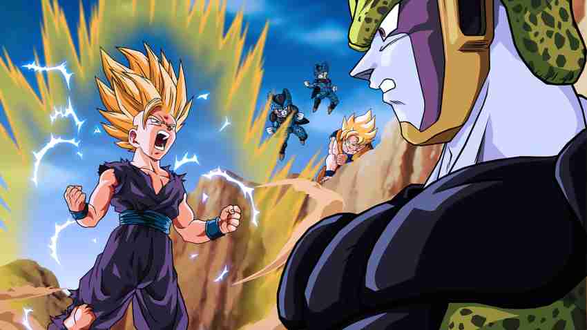 Dragon Ball Z Cell Saga Poster