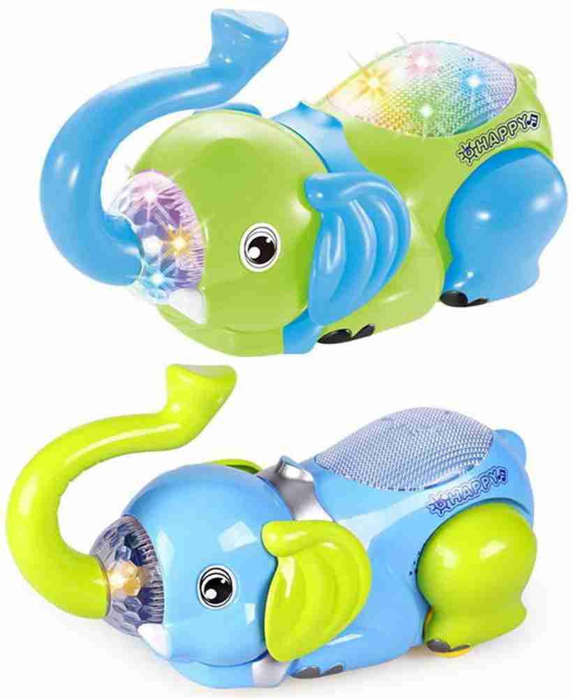 Toysale Elephant Electronic Toy for Kids with music and lights