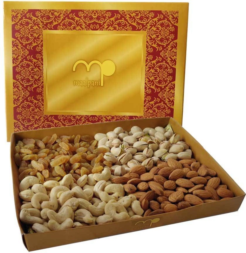 Maalpani Dry Fruit Hamper |Gift Hamper Box Pack |Diwali Gift / Rakhi gift Assorted Fruit Price in India - Buy Maalpani Dry Fruit Hamper |Gift Hamper Box Pack |Diwali Gift / Rakhi