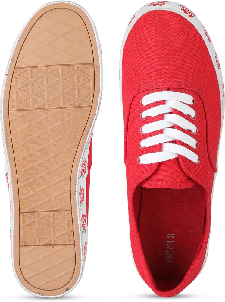 Red shoes forever 21 top