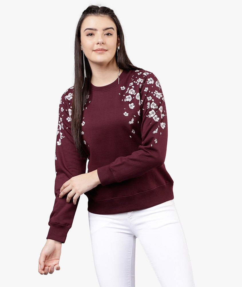 Tokyo Talkies Full Sleeve Solid Women Sweatshirt Buy Tokyo Talkies Full Sleeve Solid Women Sweatshirt Online at Best Prices in India Flipkart
