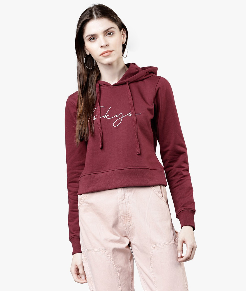 Tokyo Talkies Full Sleeve Solid Women Sweatshirt - Buy Tokyo Talkies Full  Sleeve Solid Women Sweatshirt Online at Best Prices in India | Flipkart.com