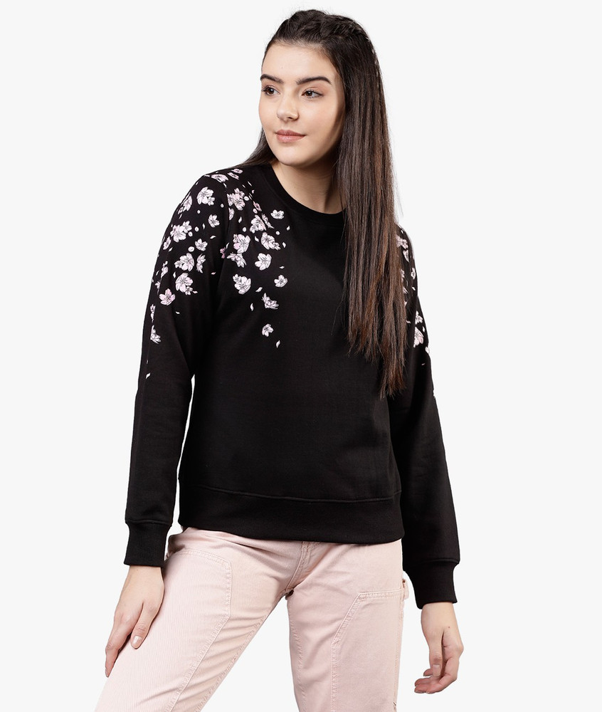 Tokyo Talkies Full Sleeve Solid Women Sweatshirt - Buy Tokyo Talkies Full  Sleeve Solid Women Sweatshirt Online at Best Prices in India | Flipkart.com