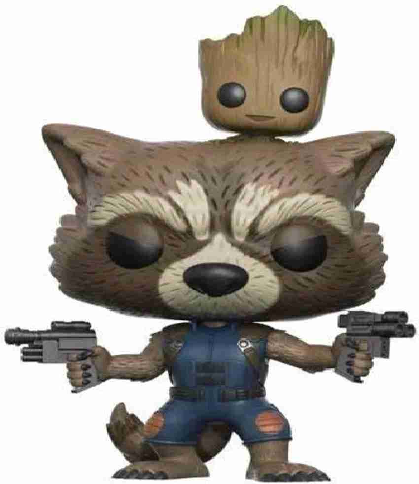Rocket raccoon with baby groot pop clearance