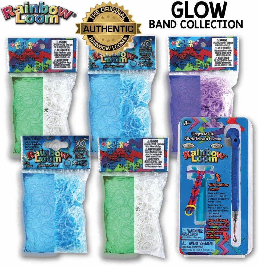  3000+ Authentic Rainbow Loom Rubber Band Collection (Opaque) +  BONUS Rainbow Loom Metal Hook, High Quality Long Lasting Bands : Toys &  Games