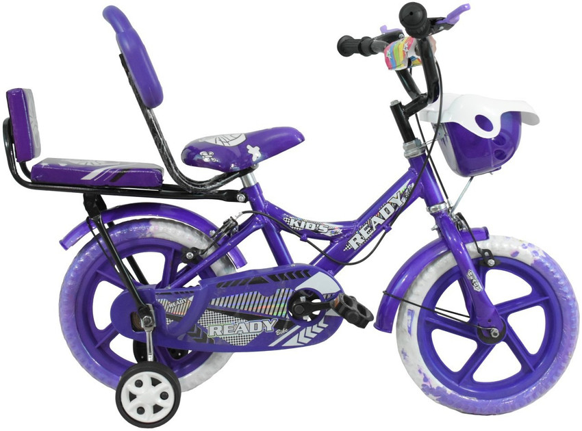 Mustang Ready Bike For Kid Of Age 2 5 Yrs Purple White 14 T