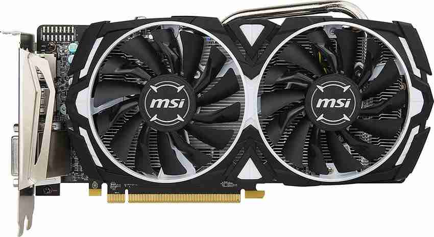 MSI AMD ATI Radeon RX 570 ARMOR 8G OC 8 GB GDDR5 Graphics Card