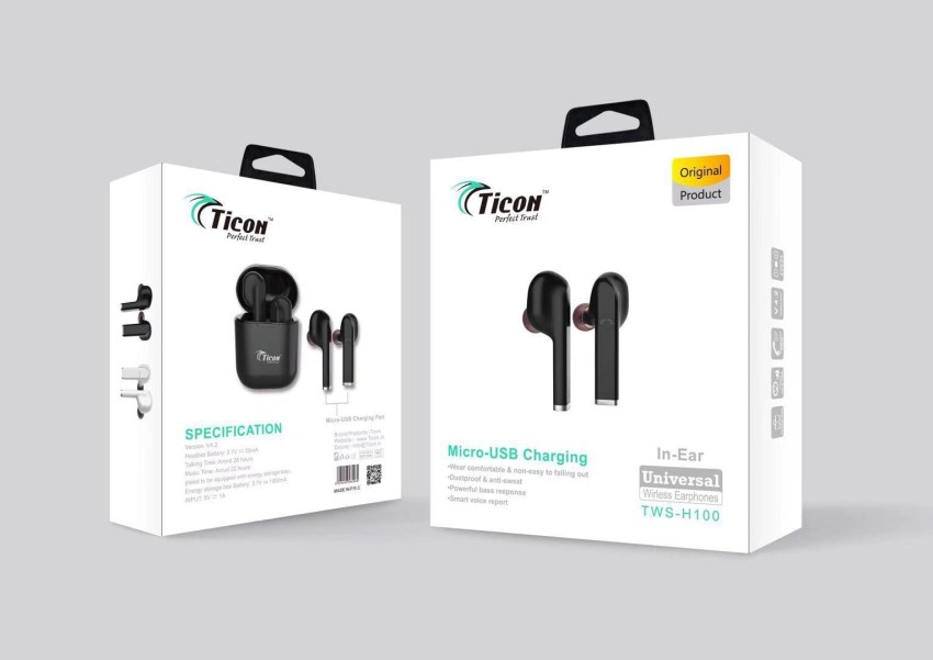 TICON T WS 100 Bluetooth Headset Price in India Buy TICON T WS