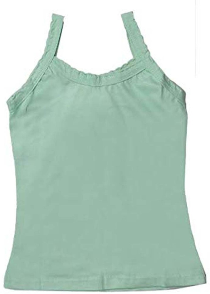 Buy Khwahish Girl's Cotton Camisole Slip (Pack of 12, Size 2-3