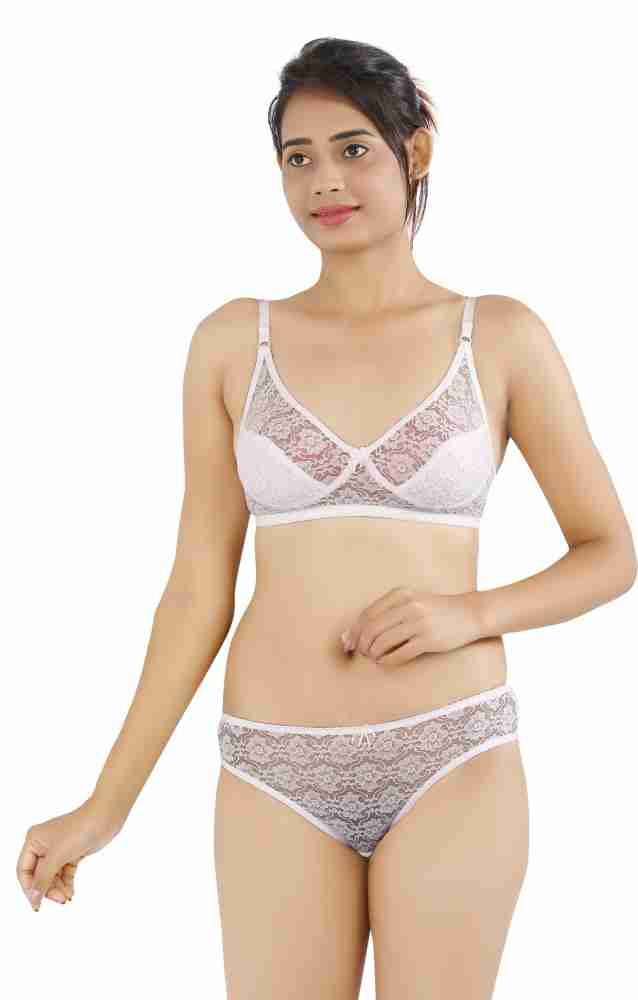 Arousy Lace Bra and Panty Set - Buy Arousy Lace Bra and Panty Set Online at  Best Prices in India on Snapdeal