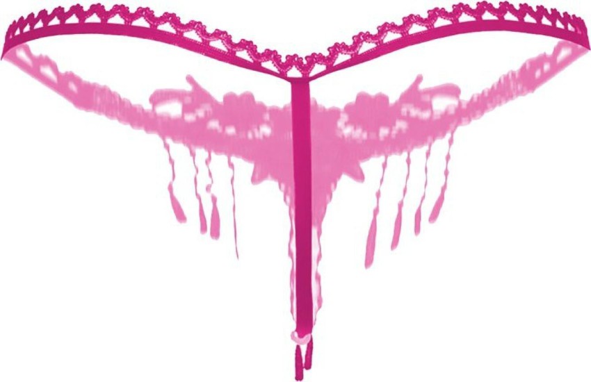 Buy Best Women Thong Pink Panty - Buy Buy Best Women Thong Pink Panty  Online at Best Prices in India
