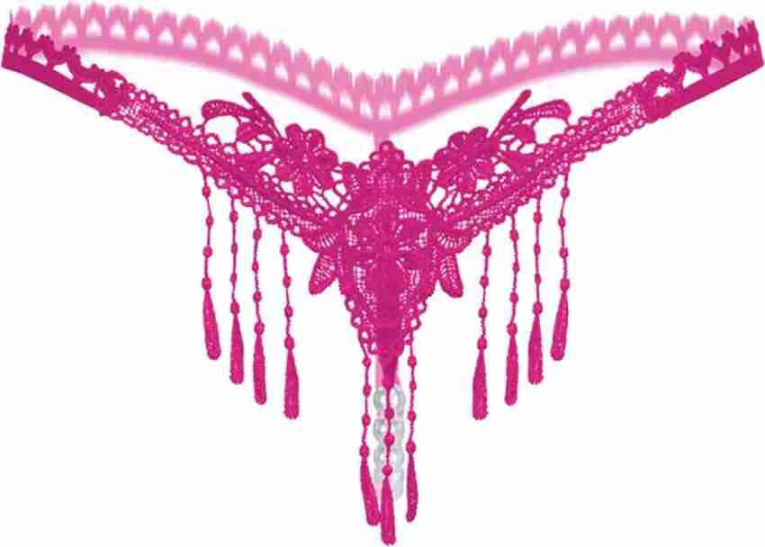 Buy Best Women Thong Pink Panty - Buy Buy Best Women Thong Pink Panty  Online at Best Prices in India