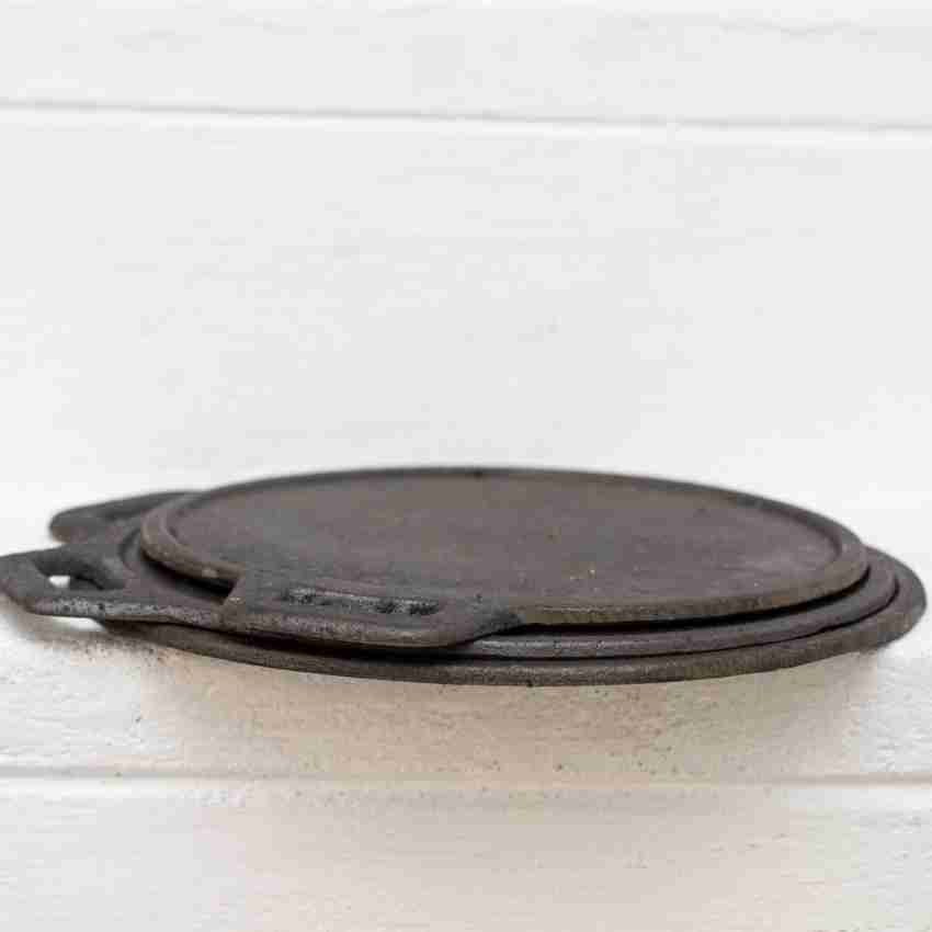 Mannar Craft Store  Pre-Seasoned Smooth Cast Iron Paniyaram Pan