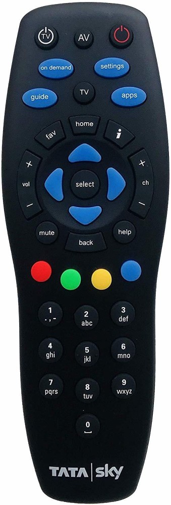 Tata sky remote on sale in mobile phone