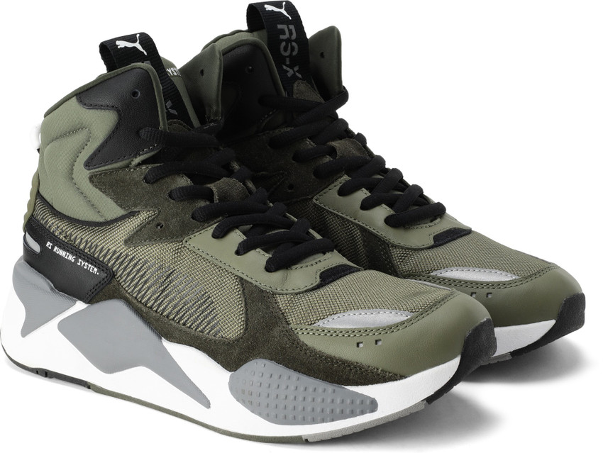 Puma rs x hot sale midtop utility green