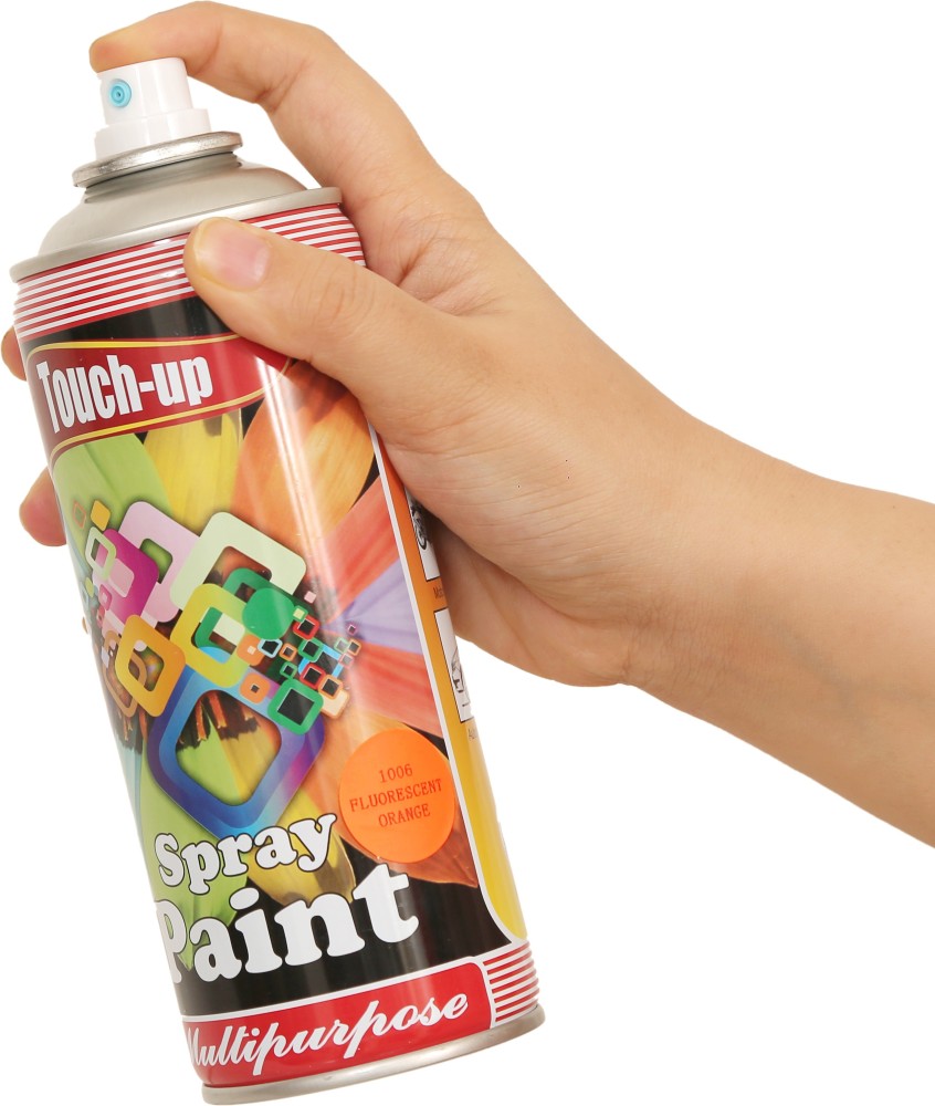 Touch Up Aerosol Spray Paint Orange - Ready to Use for Car, Bike Spray  Painting Home & Furniture (400 ml)