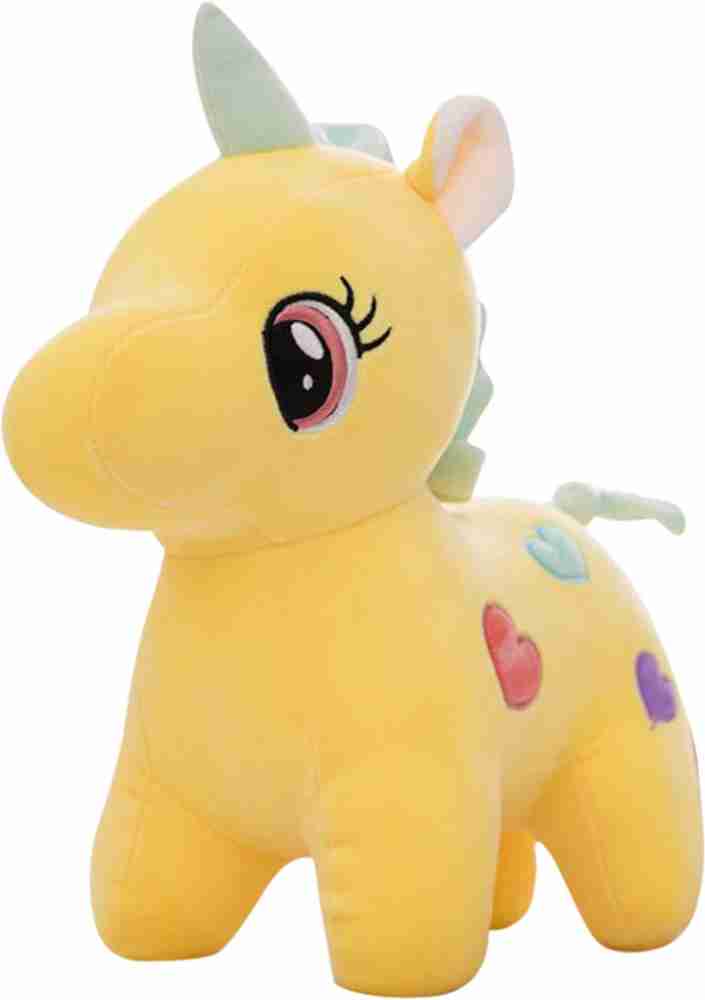 Tickles Yellow Super Soft Plush Cute Unicorn Stuffed Soft toy For