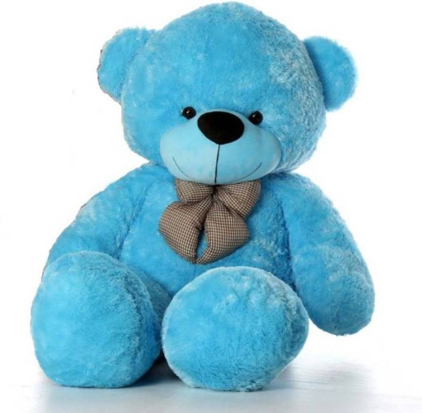 teddy bear in blue color