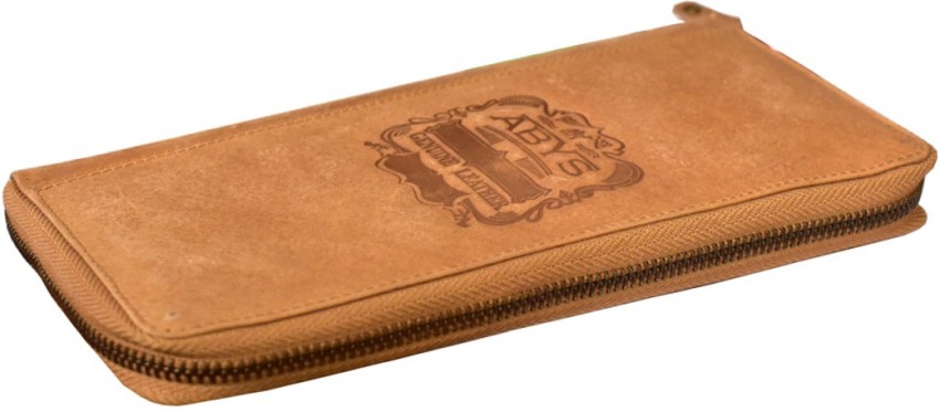 Abys 100% Genuine Leather Travel Wallet//Passport Holder//Passbook Holder For Men & Women