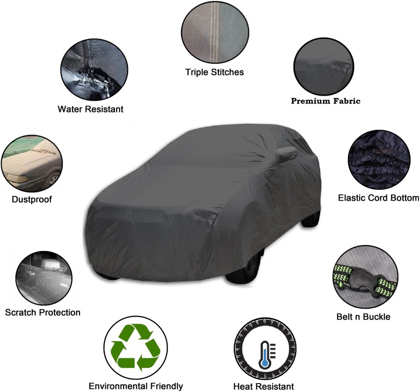 Waterproof Car Body Cover for Maruti Suzuki Celerio with Mirror Pocket  Triple Stitched Heavy Weight Buckle Bottom Fully Elastic 6x6 American in  Jungle Print-D : : Car & Motorbike