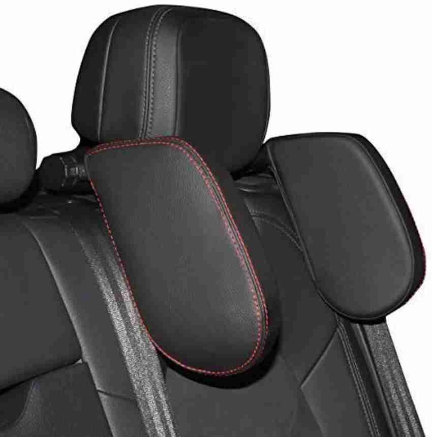 ONE OEM Black Leather Head Rest 09-11 Lincoln Town Car Headrest Front Seat