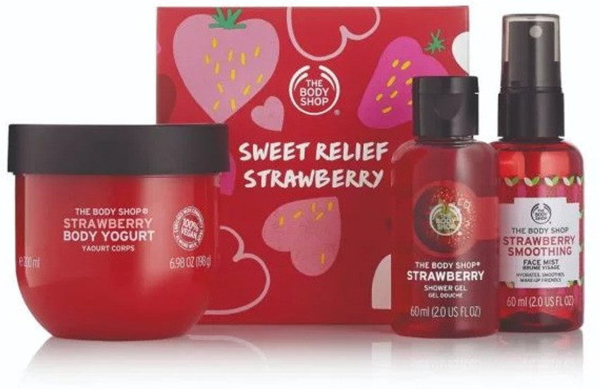 Strawberry face best sale mist body shop