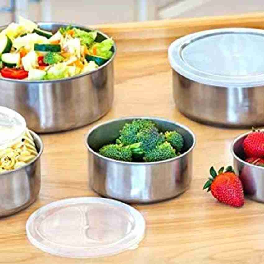 Kurtzy 10 Pack of Small Metal Tin Case Containers with Lids