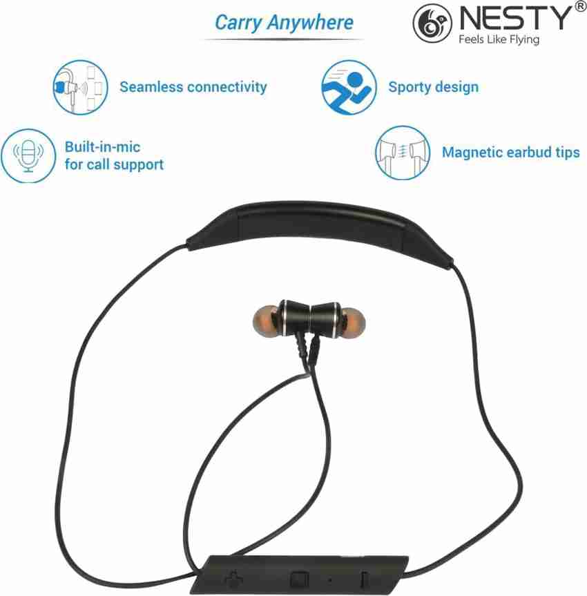 nesty MH100 Daisy Bluetooth Headset Price in India Buy nesty