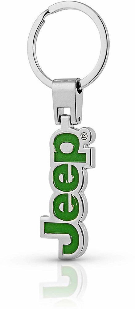 FIRST ERA Jeep Car Metal Key chain with Designer Logo for Jeep Key