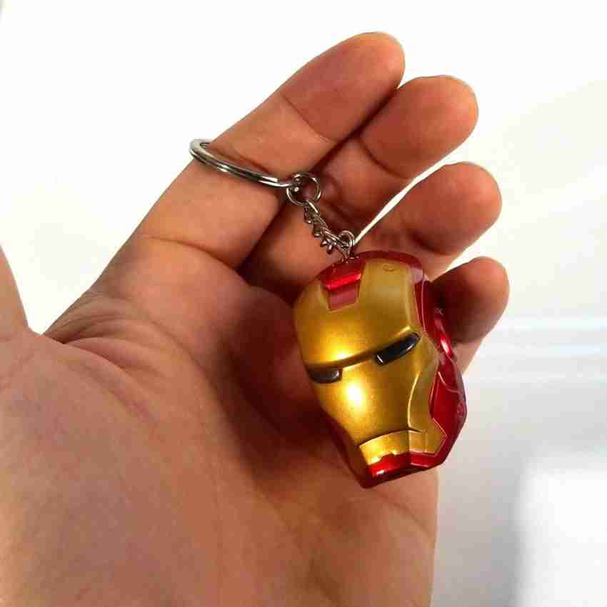 Iron man clearance head keychain