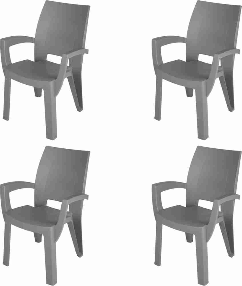 Supreme Villa for Home Garden Plastic Outdoor Chair Price in