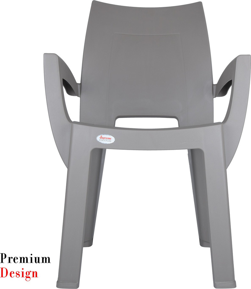 Supreme Villa for Home Garden Plastic Outdoor Chair Price in