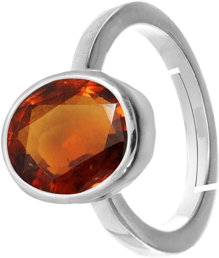 GEMSTONE SPA 7.25 Carat Original Natural Gomed Stone Silver Plated