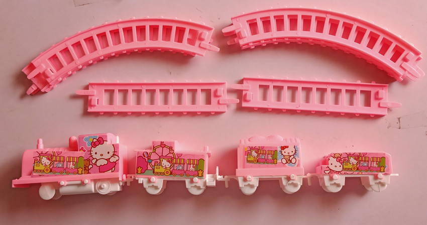 Hello kitty train set clearance