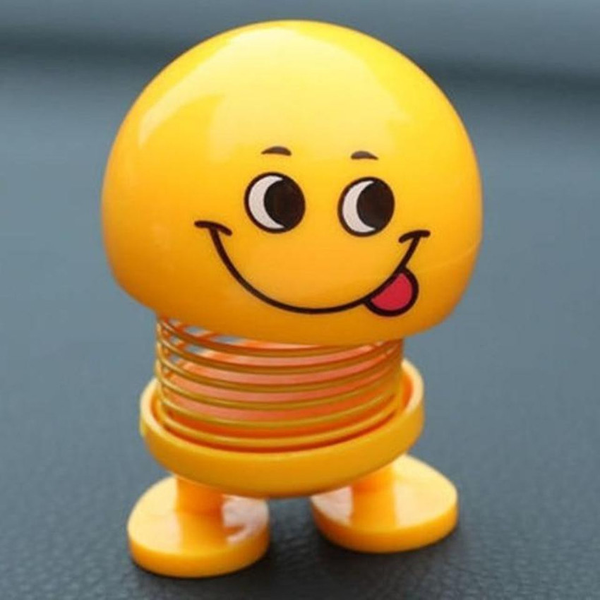Smiling face spring doll price sales
