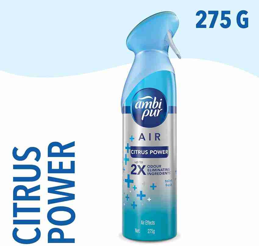 Buy Ambi Pur Air Citrus Power Fresh Boost Air Freshener Spray 275 g Online  at Best Prices in India - JioMart.