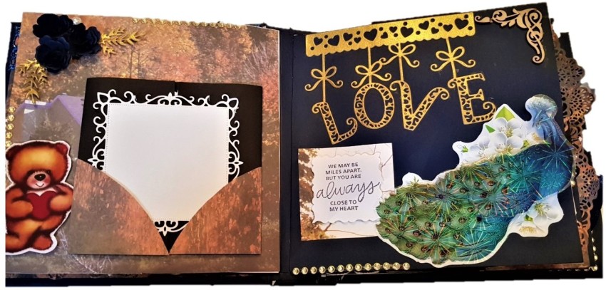 General Love Scrapbook - Beautiful Moments - Handmade Scrapbook