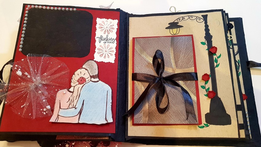 General Love Scrapbook - Together Forever - Handmade Scrapbook