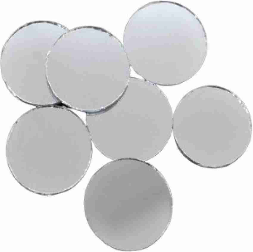 Mini 2cm Small Round Glass Mirror Circles For Arts & Crafts