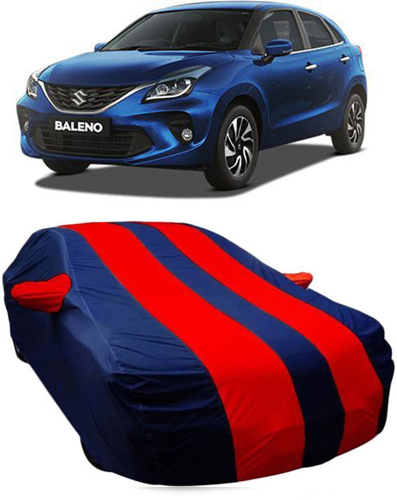 Decorzy Car Cover For Maruti Suzuki Baleno With Mirror Pockets