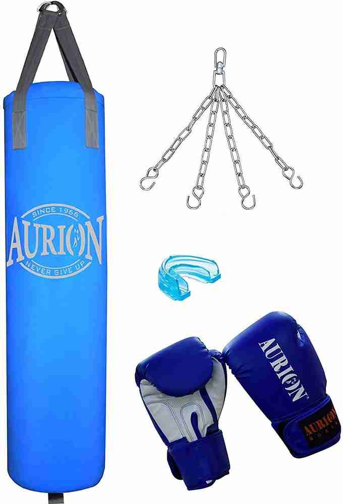 Aurion Punching Bag for Training Kickboxing Muay Thai with Boxing Glove Boxing Kit Buy Aurion Punching Bag for Training Kickboxing Muay Thai with Boxing Glove Boxing Kit Online at Best Prices