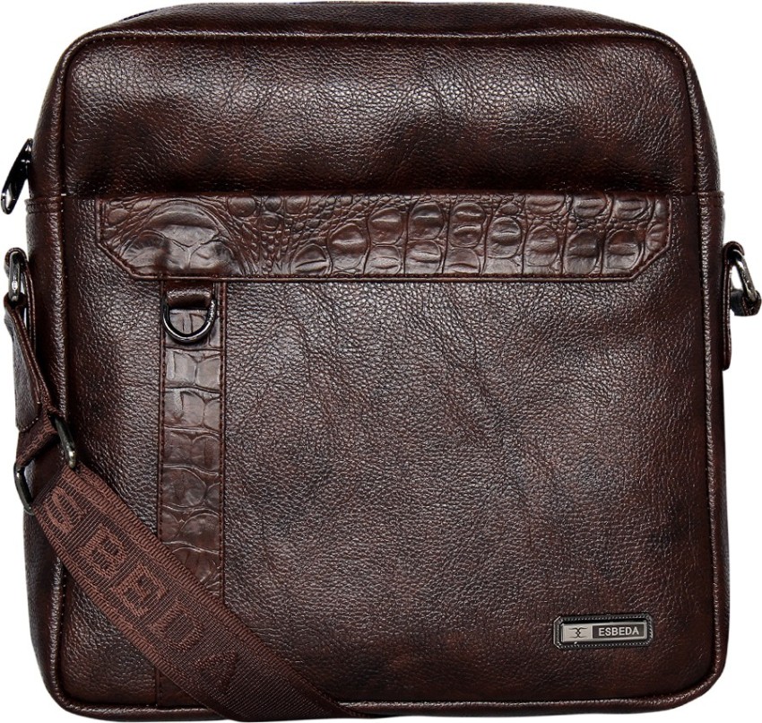 ESBEDA Brown Messenger Bag Pearlized Rodeo Crossbody Brown Price in India Flipkart