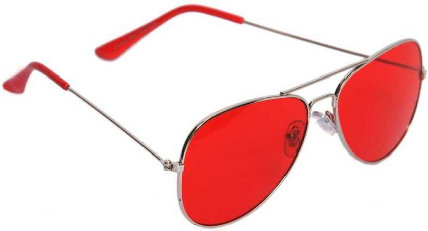 Mens red clearance aviator sunglasses