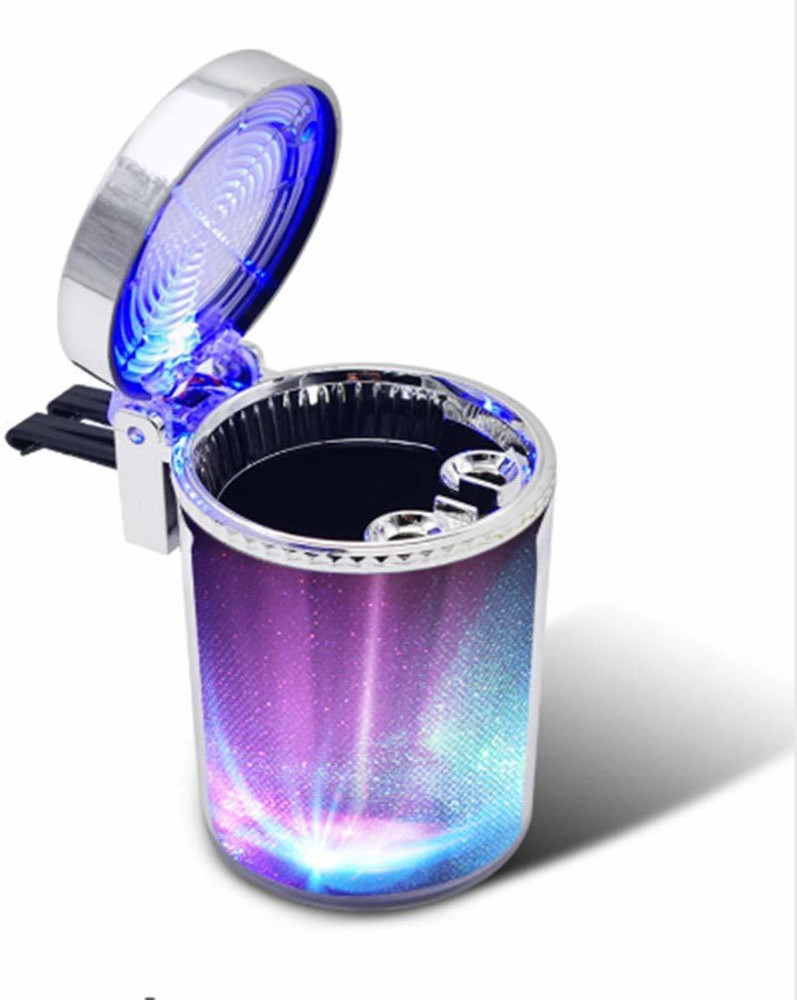 Pinkdesh Portable Cigarette Ashtray for Home Car Office With