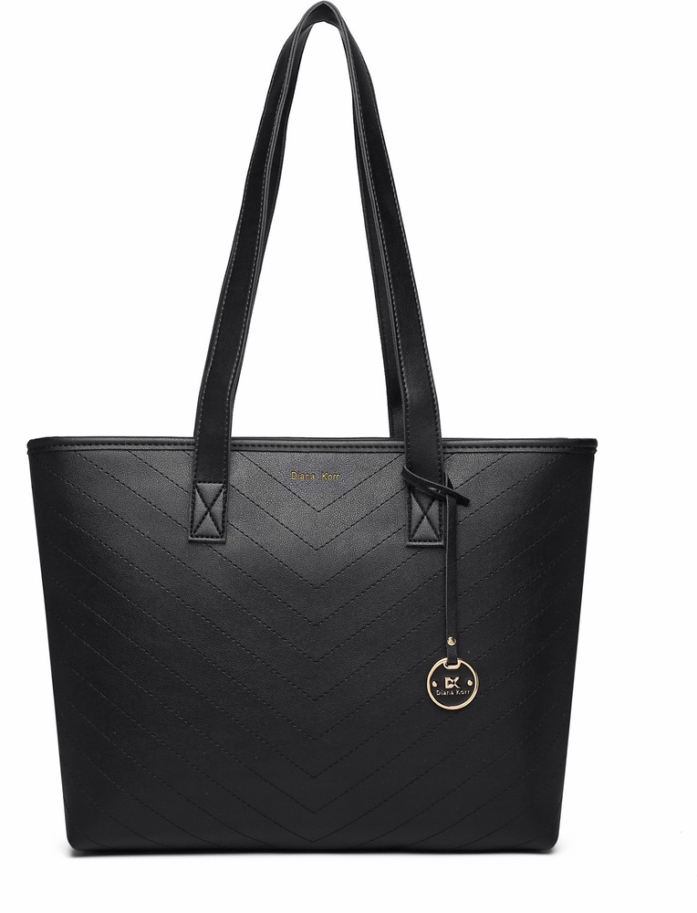 Buy Diana Korr Women Black Shoulder Bag Black Online Best Price in India Flipkart
