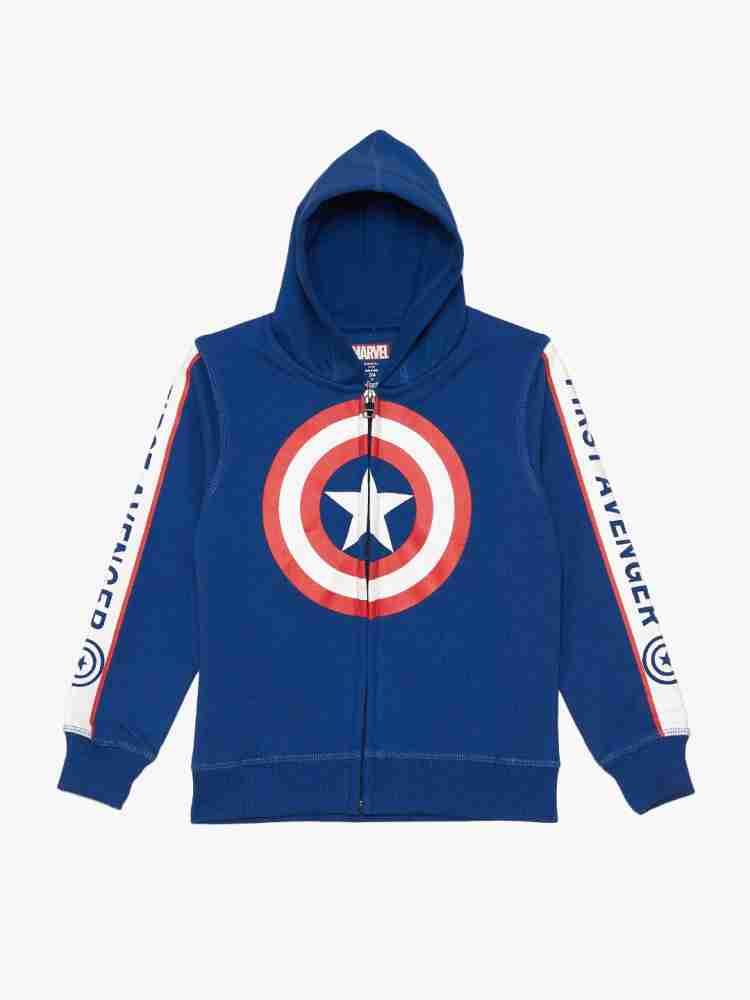 Captain marvel store kids hoodie