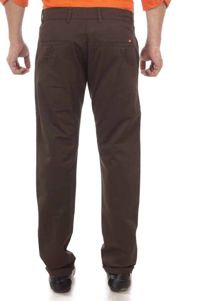 Buy uniformer Mens Regular Fit Polyester Blend Trouser umpt001Khaki28  at Amazonin