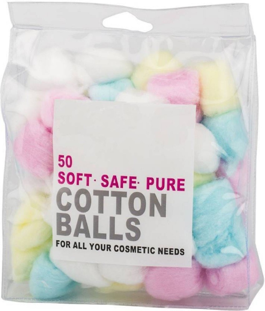Trulex Cotton Balls, Soft, Safe & Pure, Face Care Pack of 3 (150