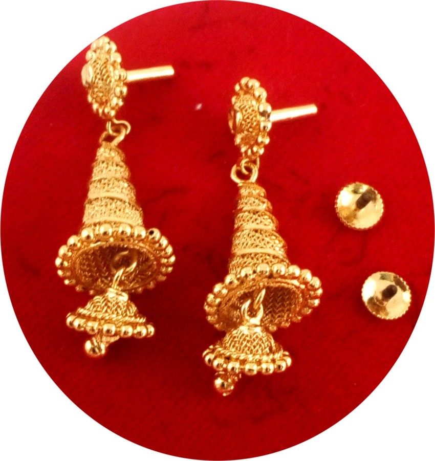 Buy Gold Earrings for Women Online  Thangamayil Jewellery