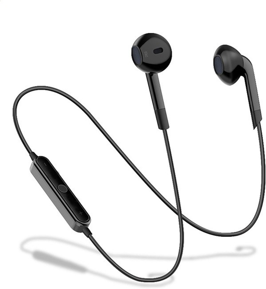 RB Black Wireless Sport Earphone Stereo Headphone Bluetooth